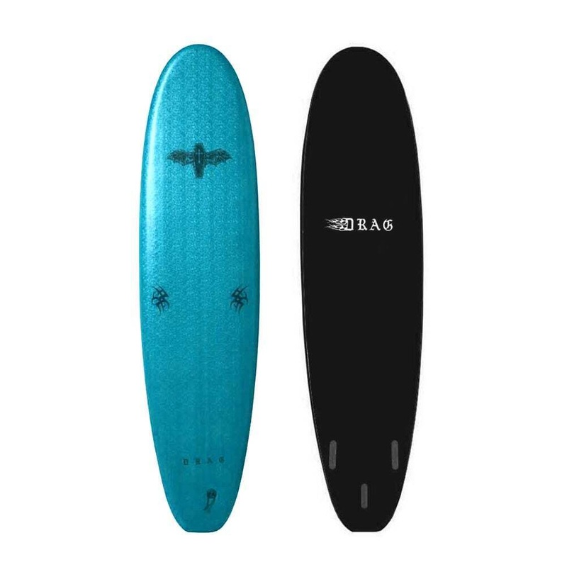 DRAG COFFIN SOFTBOARD 7’0″ 72L – TURQUOISE