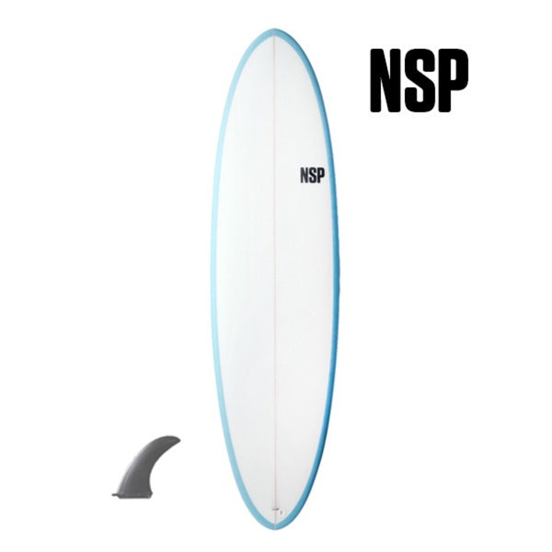 NSP MAGNET 7’6″ PU SKY BLUE 44.4L