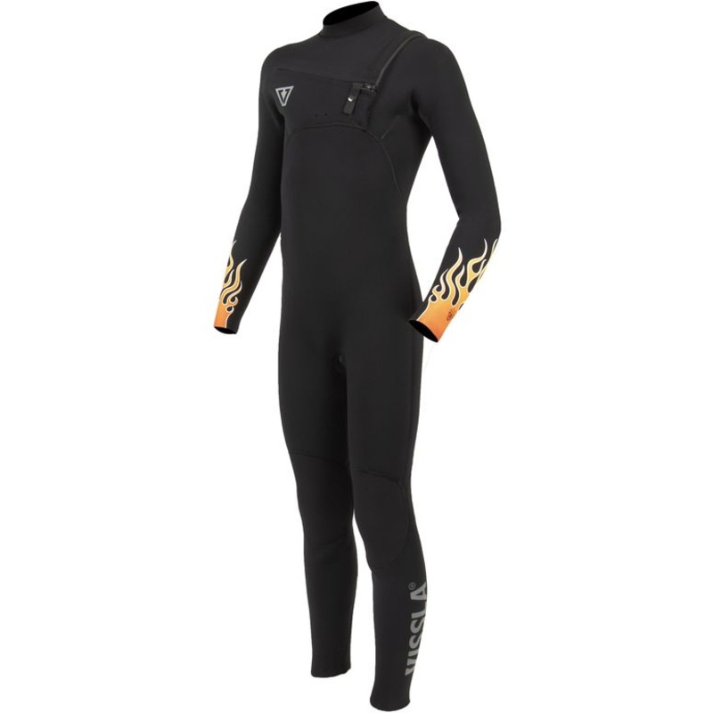 VISSLA YOUTH HIGH SEAS CZ 4/3MM BLACK FIRE